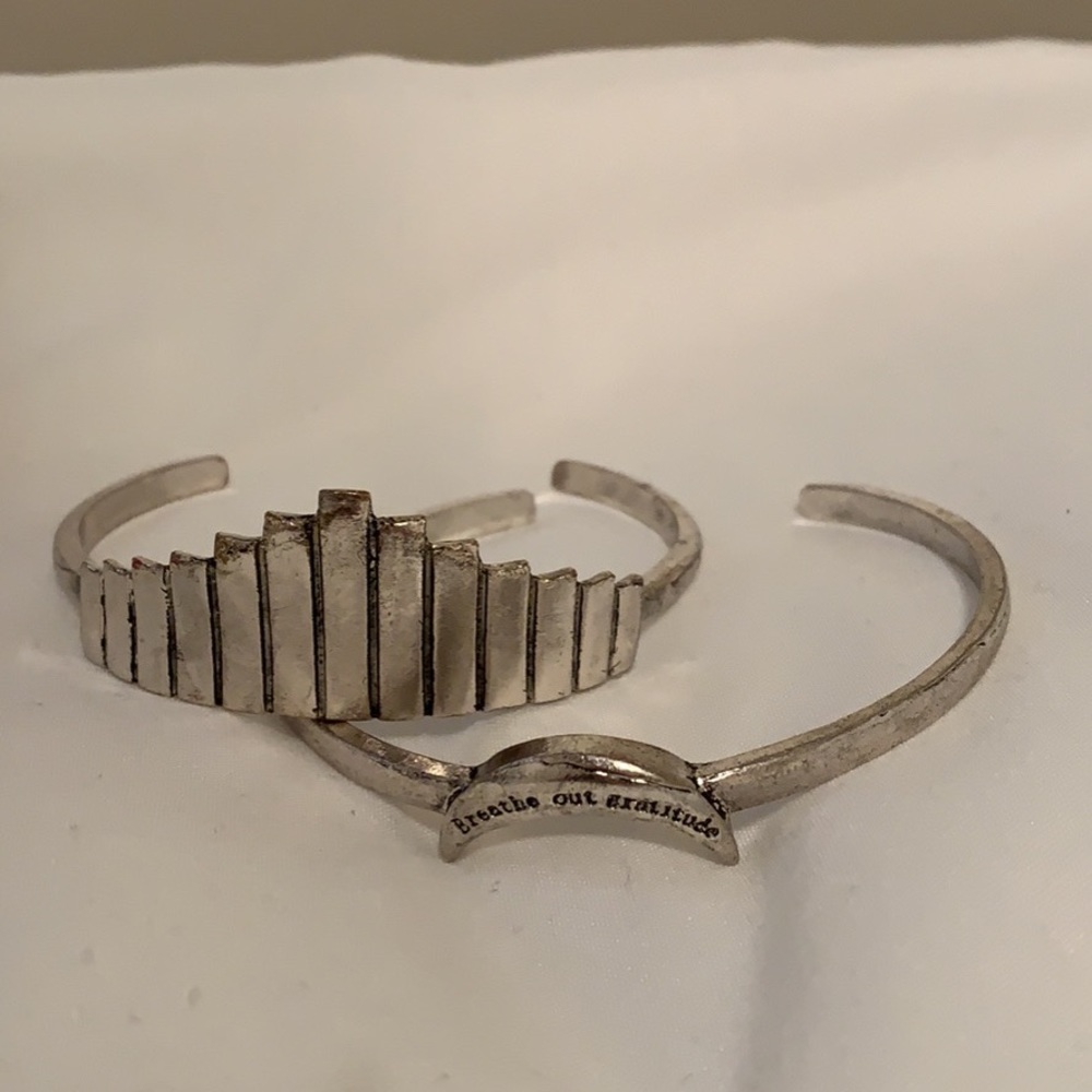 Two boho cuff bracelets - Picture 2 of 3